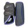 LeMieux Carbon Mesh Wrap Boots in Purple