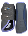 LeMieux Carbon Mesh Wrap Boots in Purple