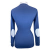 Sport Horse Lifestyle 'Hudson' Show Shirt in Navy - Women's XS