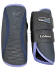 LeMieux Carbon Mesh Wrap Boots in Purple