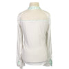 RJ Classics 'Rebecca Jr' Show Shirt in White/Cats - Children's XL