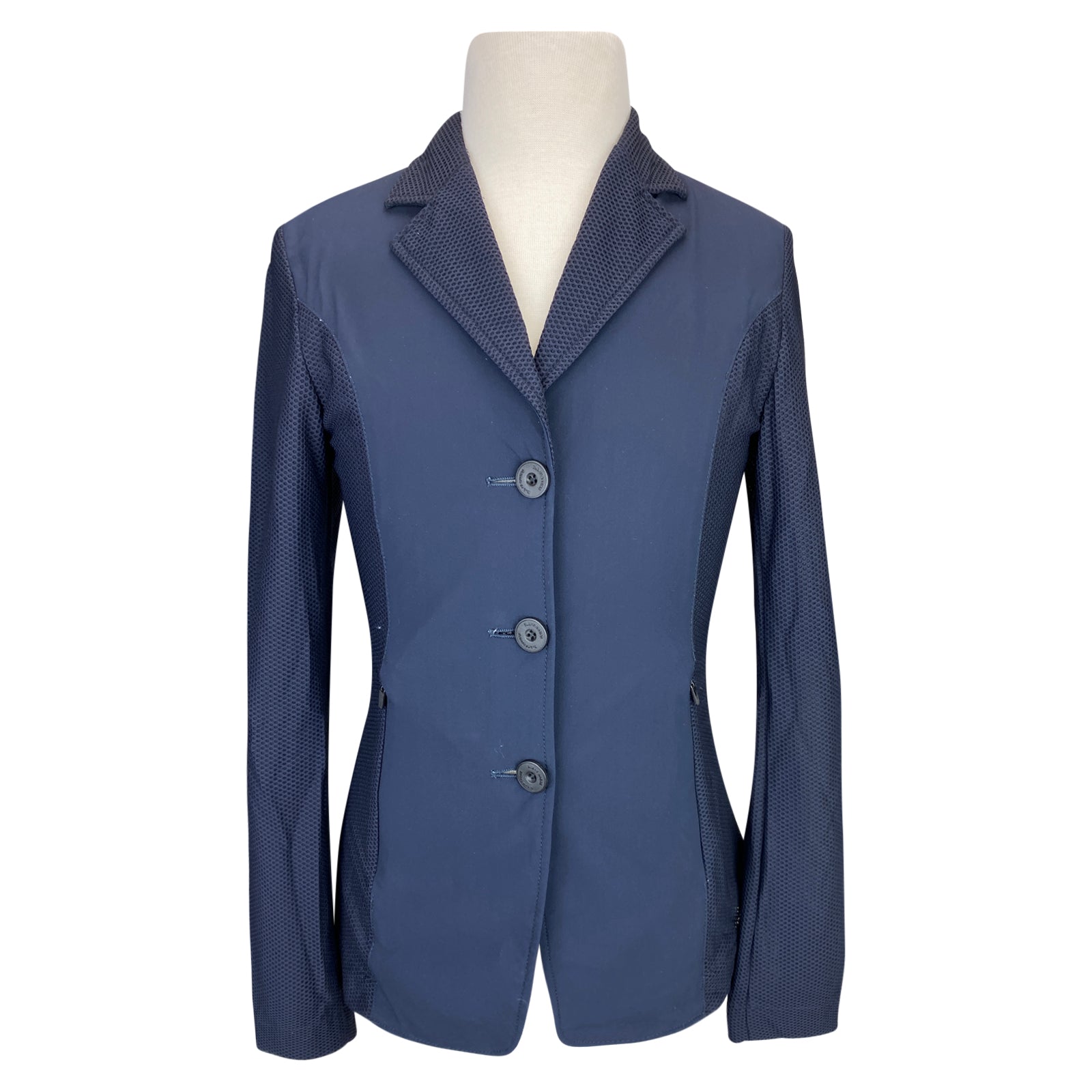RJ Classics 'Harmony Jr.' Mesh Show Jacket in Navy