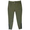 Dover Saddlery 'Dalton' Full Seat Breeches in Green