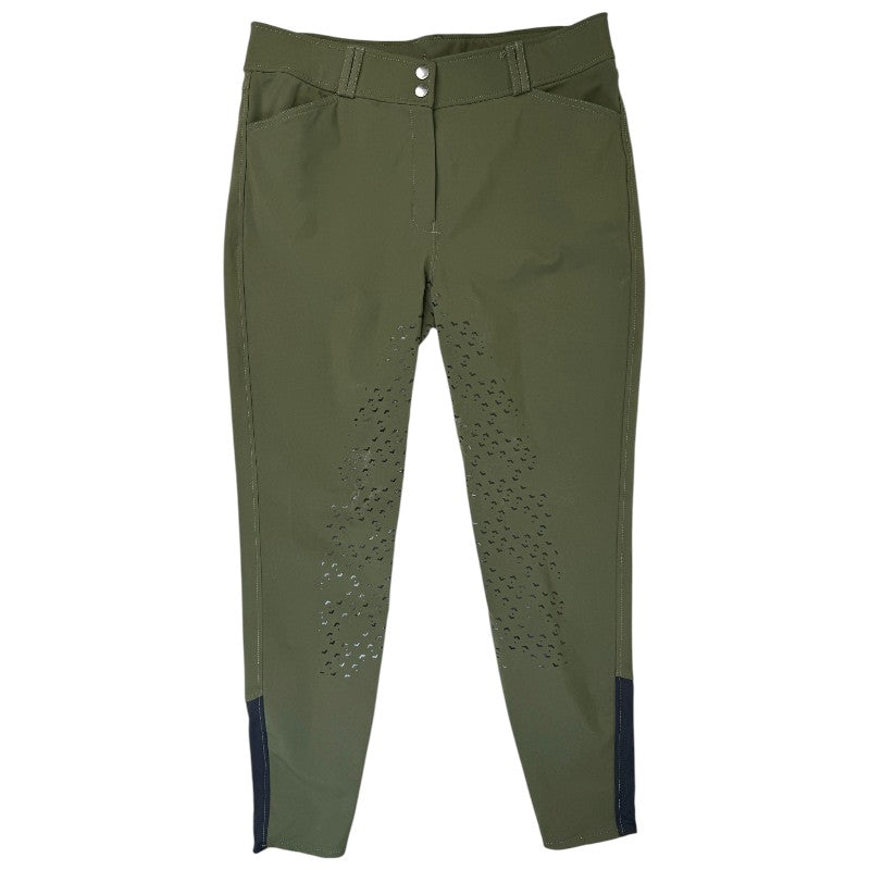 Dover Saddlery 'Dalton' Full Seat Breeches in Green