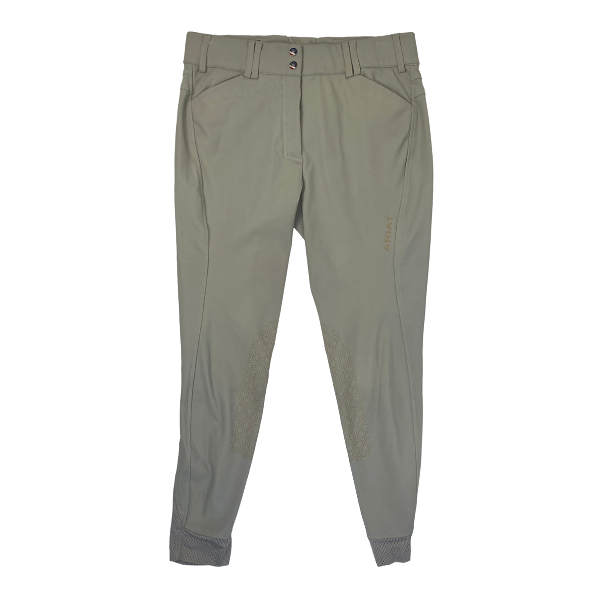 Ariat 'Tri Factor Grip' Breeches in Tan - Women's 26R