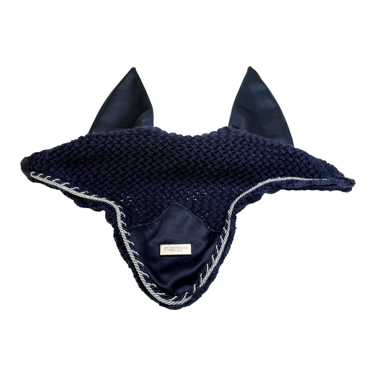 Equestrian Stockholm Ear Bonnet in Midnight Blue