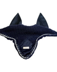 Equestrian Stockholm Ear Bonnet in Midnight Blue