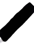Fleeceworks Sheepskin Girth Cover in Black