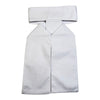 Ovation Dry-Tex Pre Tied Stock Tie in White - Women's Small