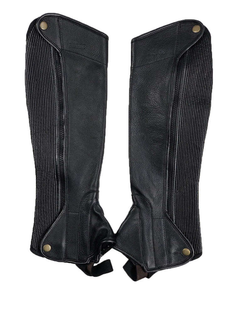The Elite Plus Half Chap in Black - Women's XS