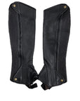 The Elite Plus Half Chap in Black - Women's XS