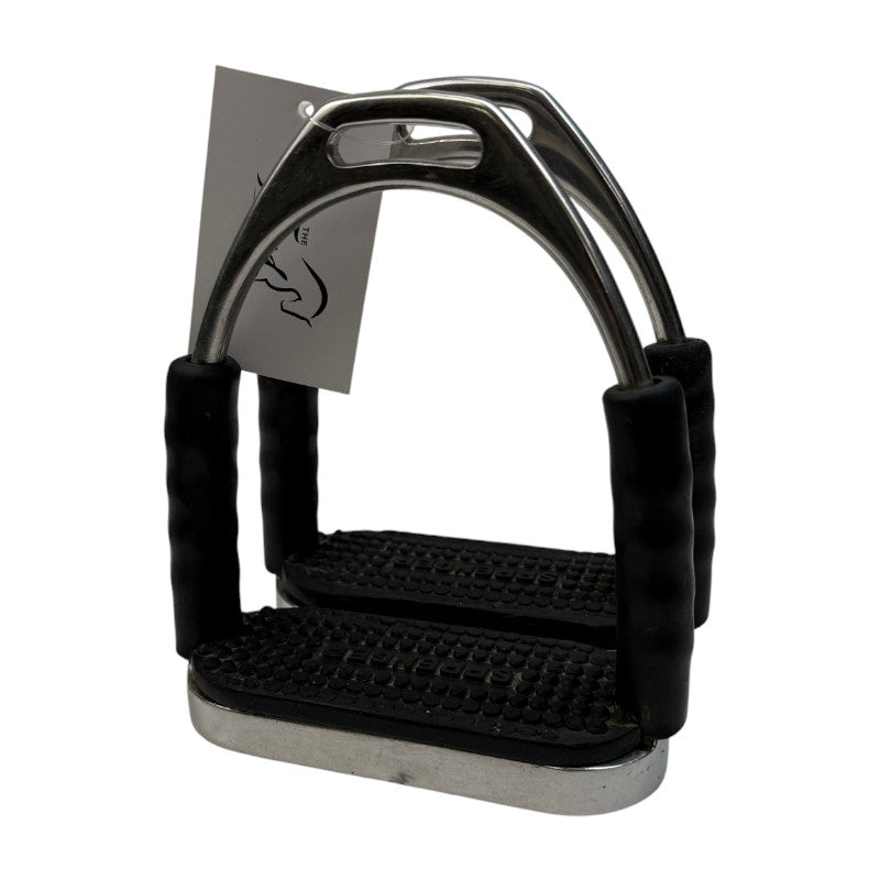 Herm Sprenger 'System-4' Stirrup Irons in Stainless Steel