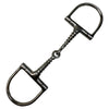 Corkscrew Dee Ring Snaffle