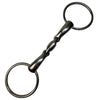 Loose Ring Hollow Mouth Oval Link Snaffle Bit in Stainless steel