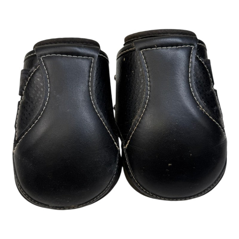 Equifit D-Teq Hind Boots in Black/Ostrich - Medium