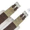 Rider’s International Everyday Fleece Long Girth in Brown/Natural