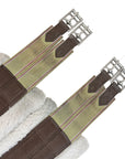Rider’s International Everyday Fleece Long Girth in Brown/Natural