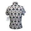 Kerrits Kids 'Summer Ride Ice Fil' Short Sleeve Shirt in White/Brown Horses - Children's XS