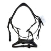 Exion Jumping Bridle w/ Combined Flash in Black