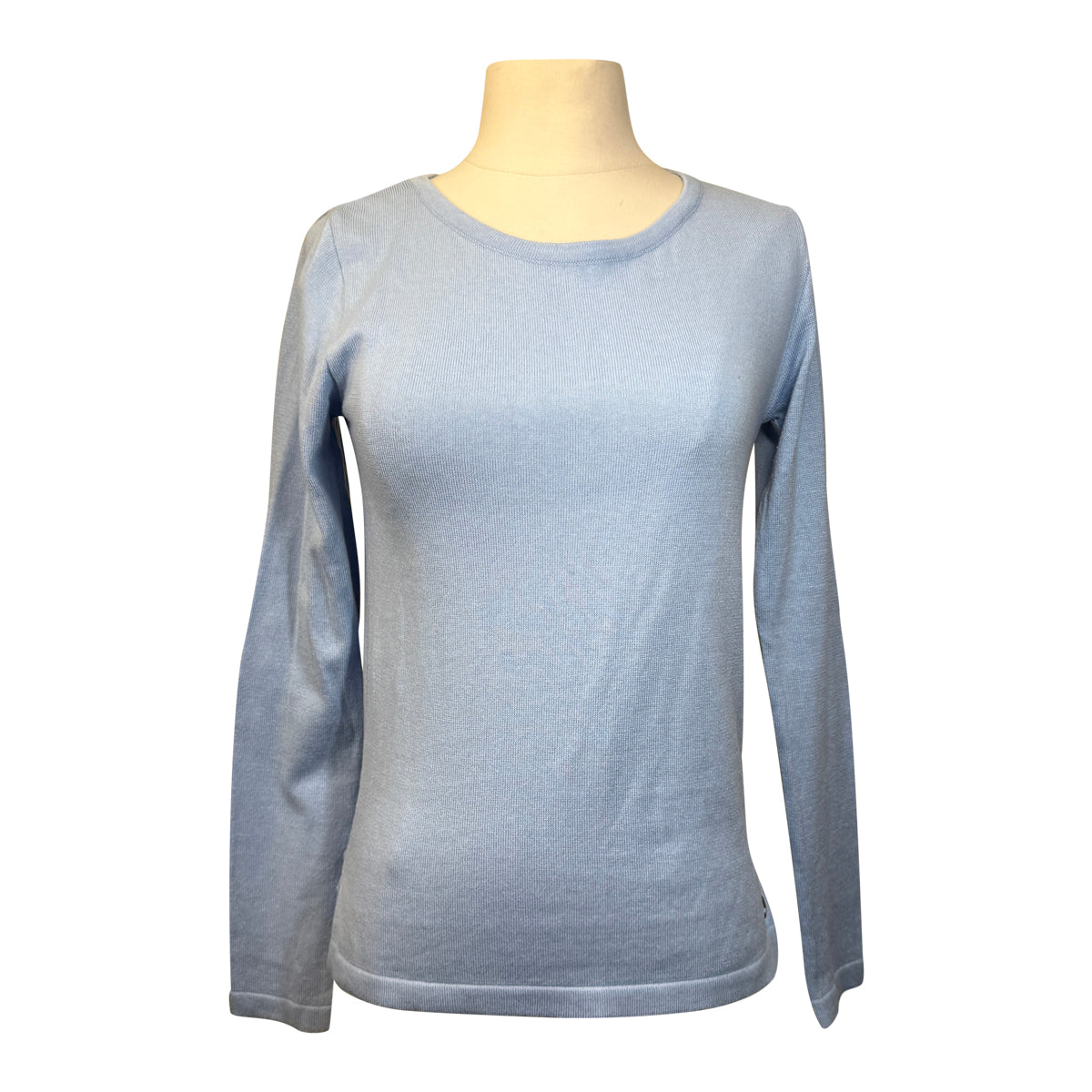 Winston 'New York' Crew Neck Sweater in Light Blue