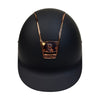 Samshield Shadowmatt Helmet in Black/Rose Gold