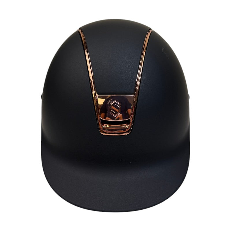 Samshield Shadowmatt Helmet in Black/Rose Gold