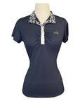 Equiline 'Angie' Show Polo in Black