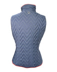 Ariat 'Ashley' Vest in Navy/Burgundy