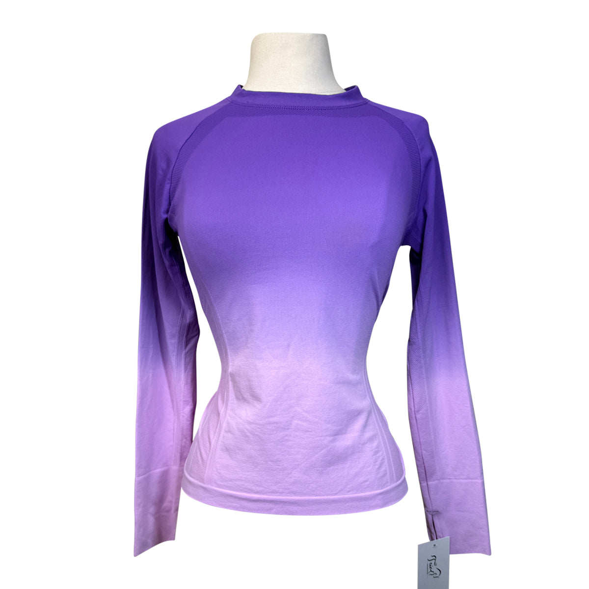 Athletic Top in Purple Ombre