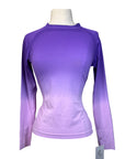 Athletic Top in Purple Ombre