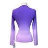Athletic Top in Purple Ombre