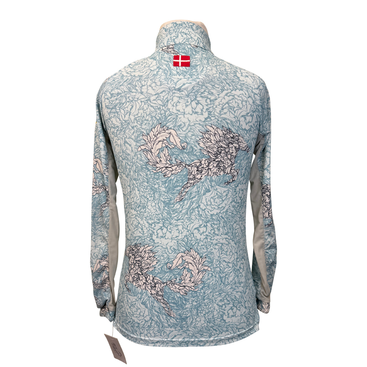 Kastel Long Sleeve Sunshirt in Blue Carnations