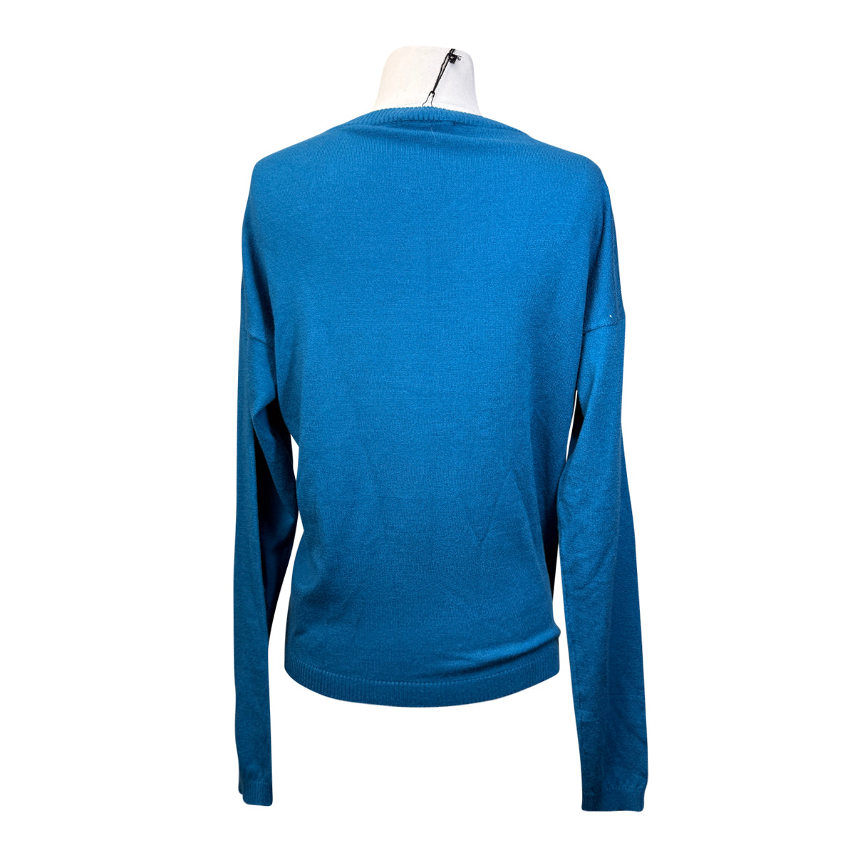 TKEQ Essential 'Ride' Crewneck Sweater in Aquamarine - Women's XS