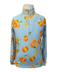Kastel Long Sleeve Sunshirt in Orange Grove