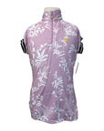 Kastel Denmark Cap Sleeve Shirt in Washed Lavender Floral