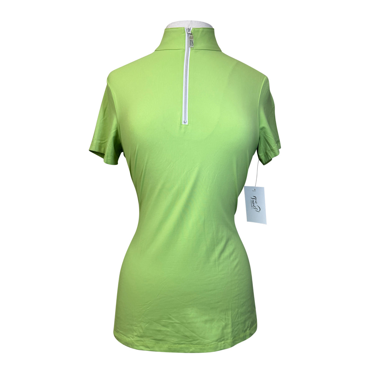 Tailored Sportsman 'Ice Fil' Short Sleeve Shirt in Kiwi