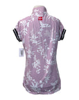 Kastel Denmark Cap Sleeve Shirt in Washed Lavender Floral