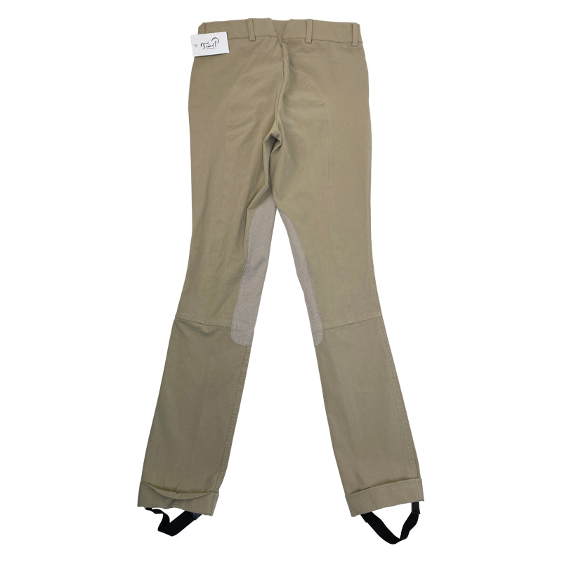 Back Ariat 'Performer' Knee Patch Jods in Tan 