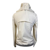 Cavalleria Toscana Perforated Jersey Full Zip Jacket in Cream