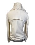 Cavalleria Toscana Perforated Jersey Full Zip Jacket in Cream