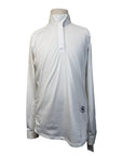 Essex Classic Talent Yarn Show Shirt in White/Night Owl