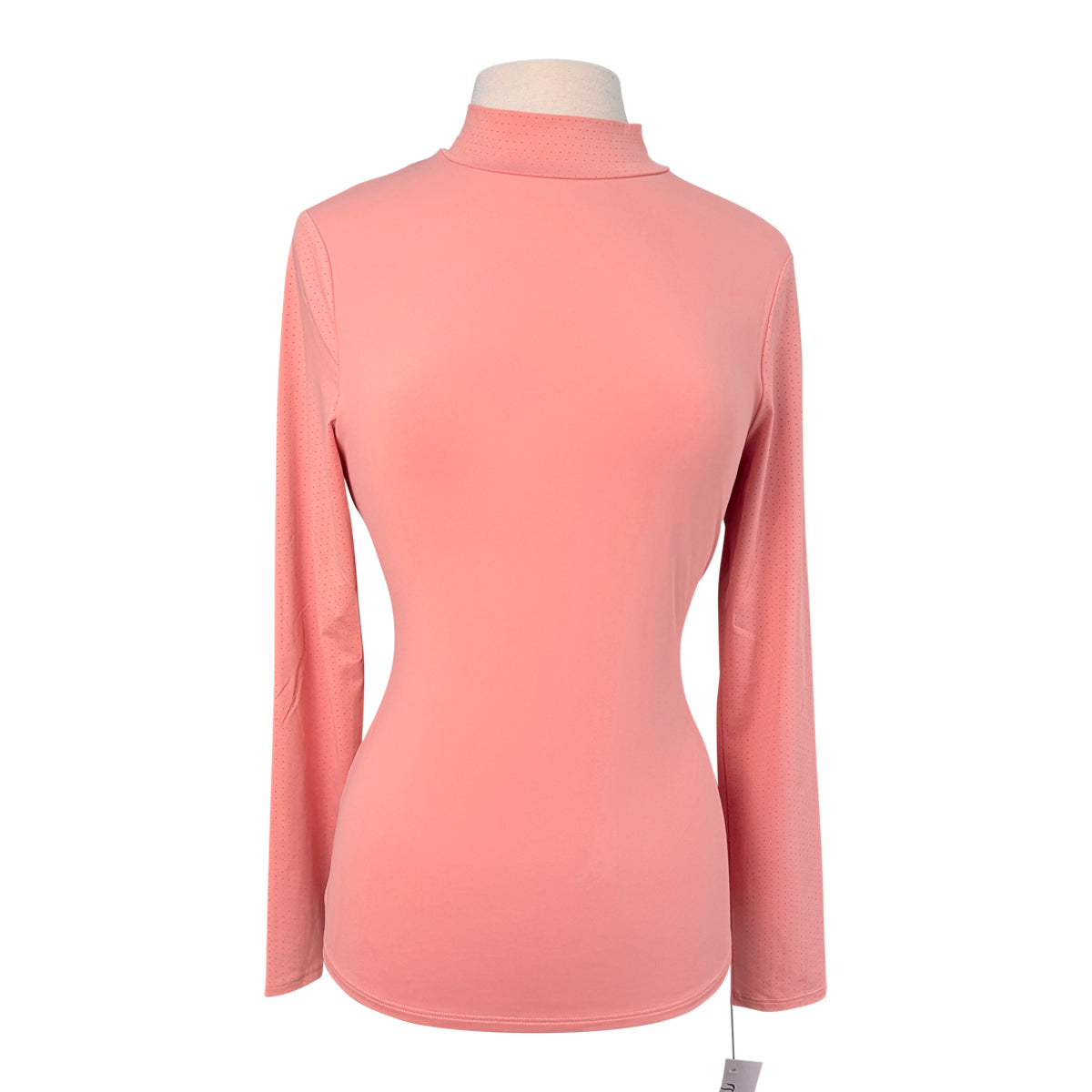 RJ Classics 'Jemma' Mock Neck Shirt in Rosette