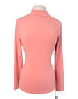 RJ Classics 'Jemma' Mock Neck Shirt in Rosette