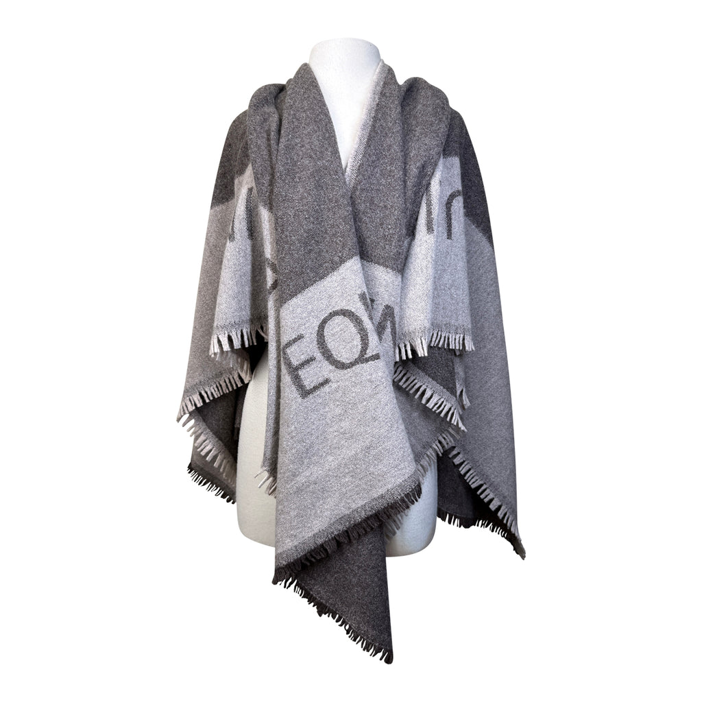 Equiline Wool Scarf in Grey