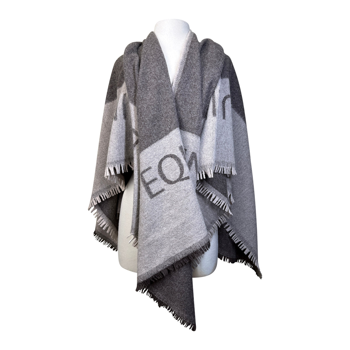 Equiline Wool Scarf in Grey