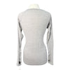 Long Sleeve Seamless Athletic Tee in Grey Heather