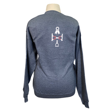 TKEQ Crew Neck Sweatshirt in Nickel