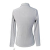 Goode Rider 'Ideal' Long Sleeve 1/2 Zip Shirt in Grey Loops