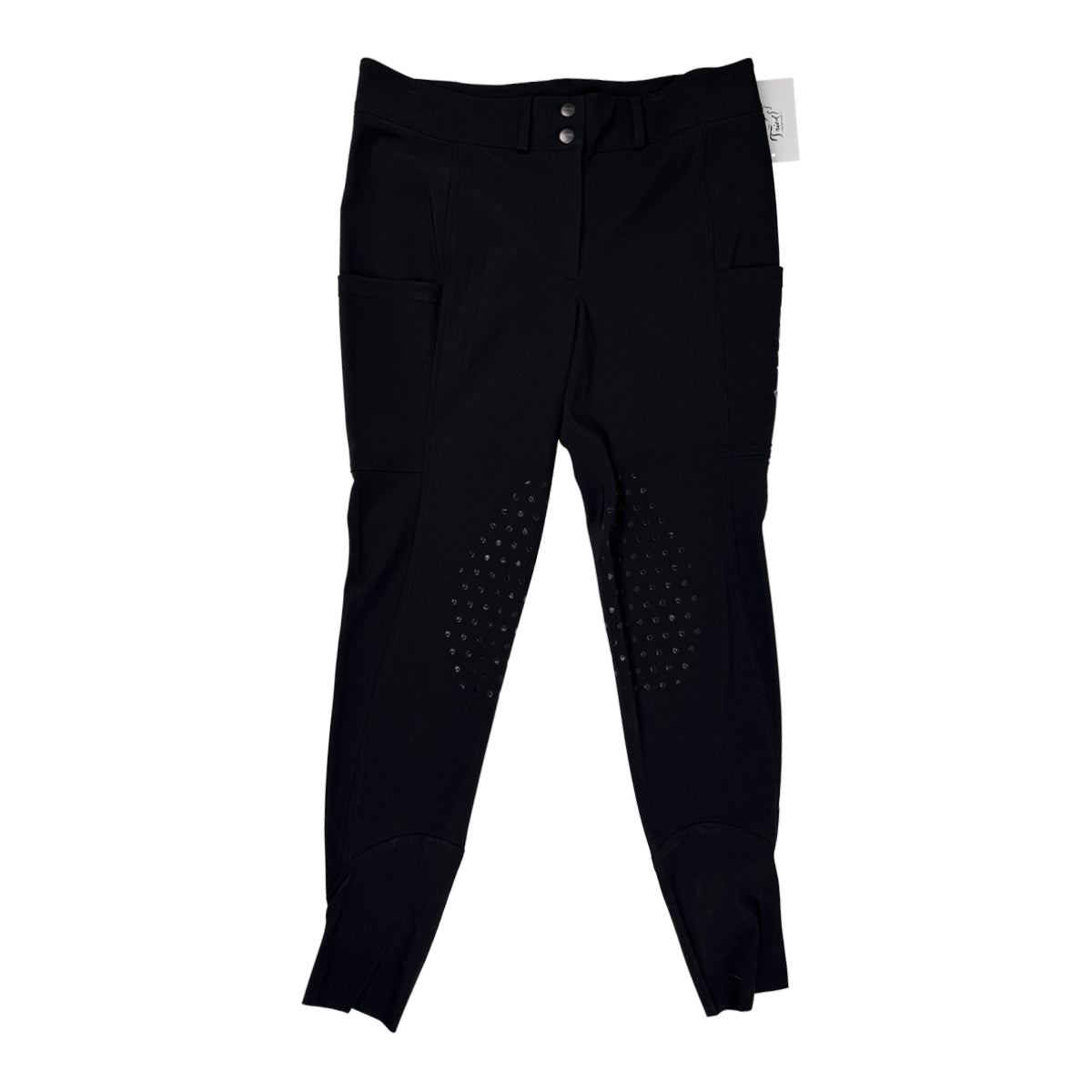 Iago Monika Lightweight Knee Grip Breeches in Black