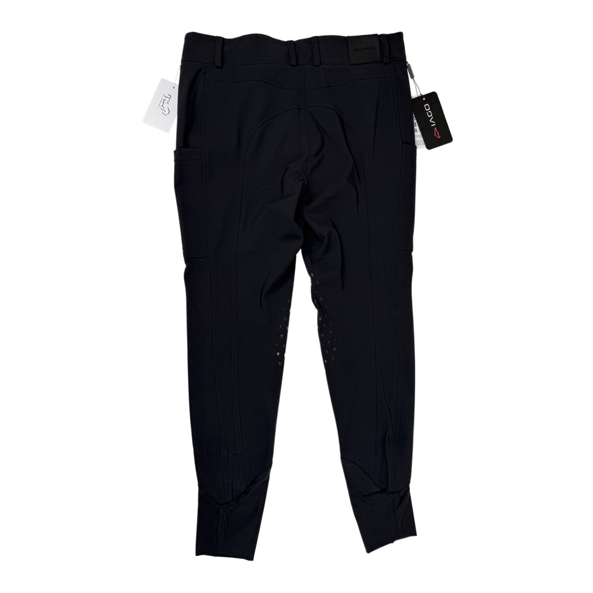 Iago Monika Lightweight Knee Grip Breeches in Black